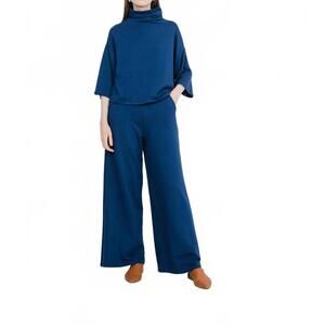 NEW CORINNE COLLECTION bucket sweater in sapphire